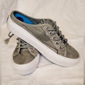 142. Blowfish Malibu  Canvas Slip-On Sneakers w/ Platform Sole